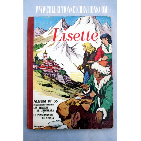 LISETTE ALBUM N°35 1957 - Collections et Créations